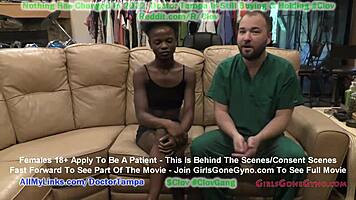 rina arem, feel this humiliating gyno exam by doctor tampa for university entry