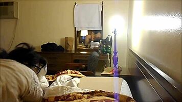 Ebony Teen Bent Over In Hotel!