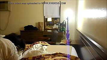 Ebony Teen Bent Over In Hotel!