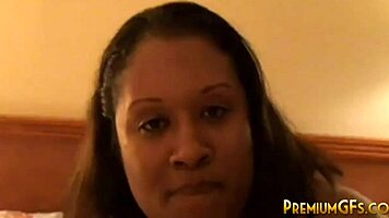 Bbw Curvy Ebony Teen 18+ Strips and Toys Her Pussy with Fingering