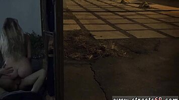 Bound girl orgasms in wild gangbang!