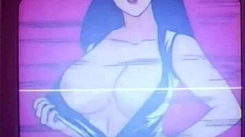 busty japanese girl experiences first group fun