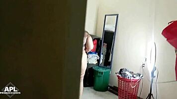 I know my stepson watches me change.