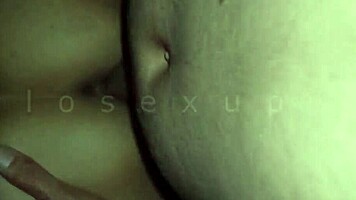 asian pinay bent over, taken from behind, creampied deep inside