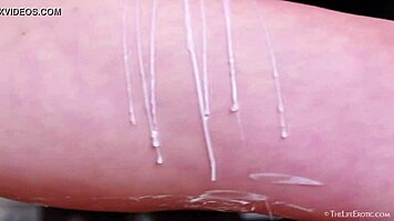 Cute teen mira v fingers herself in solo session