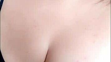 My mature tits crave hot cum from a stranger while getting assfucked!