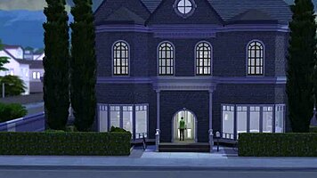 Teen student feels desire sneaking out to fuck her art professor.