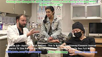 Doctor Tampa Humiliates Jasmine Rose In Gyno Exam With Nurse Stacy Shepard At Tampa University!