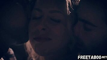 Cute hitchhiker teen gets double penetrated for a free ride. Watch full on FreeTaboo net!