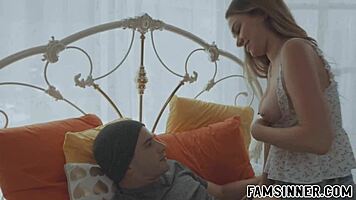 Natural body of my step sister