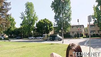 teen mia hurley gets her tight pussy fucked hard
