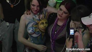 Amateur Girls Playing With Sexy Tits!