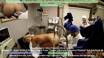 i’m back for that humiliating gyno exam at tampa university