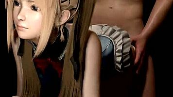 Marie Rose in that hentai chair! What a wild ride!