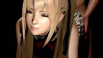 Marie Rose in that hentai chair! What a wild ride!