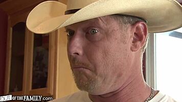 Upset 18yo Girl Gets Banged Hard By Her Besties Stepdad In Kitchen To Get Back At Her