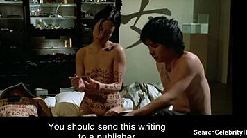 Vivian dominates with fierce blowjob in Pillow Book 1995