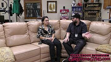 Hey, wanna see Latina freshman Mara Luv get her full gyno exam by Doctor Tampa?