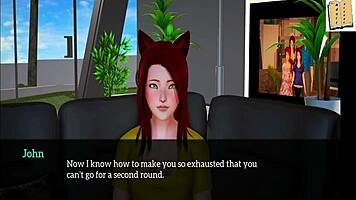 teen anime girl with small tits in hentai 3d cartoon