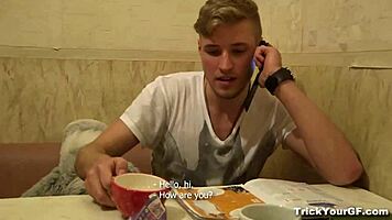 tricking gf inga zolva teen 18+ into hardcore doggystyle fuck with cumshot on shaved pussy