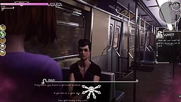 Hey, ever dream of a wet college girl in a train hentai fantasy?