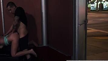 Innocent Teen Valerie White Gets Rough Outdoor Fuck