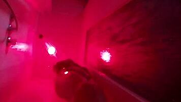 hot kendra cole enjoys a relaxing shower