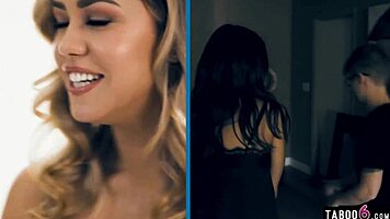 Alina Lopez and Kendra Spade Dive into Hairy Muff Licking Lesbian Fun!