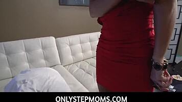 onlystepmoms - blonde stepmom hates step-dad for being mean brittany andrews