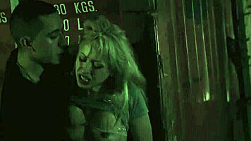 why does this girl dominate old man and teen 18+ babe in bondage?