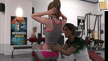 Blonde wife and teen stepmother explore big tits in family fun