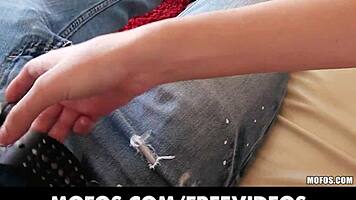 Madison Morgan rides her cheating boyfriend hard 😈