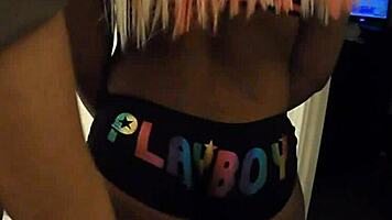 I love spanking that cute ebony teen's firm ass