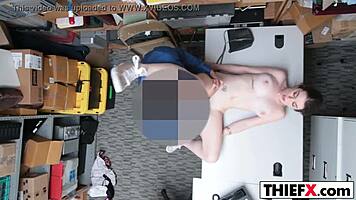 Beautiful Thief Punished Hard!