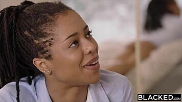 i can't resist mandingo's bbc as a spanish teen riding doggystyle