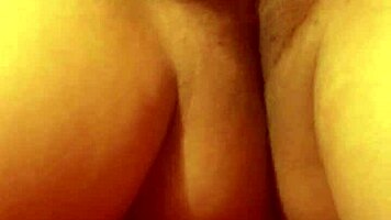 teen 18+ explores self-touching in a relaxed amateur setting