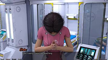 Stranded in Space 41 - Shy Emo Girl Needs Help Badly. Can You Assist Her? 😢