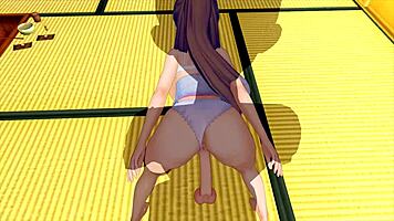 Cute Girl Dresses As Maid In 3D Hentai