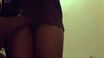 Malaysian Milf Rides Brother-In-Law In Bedroom With Natural Tits