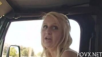 pov blowjob leads to hairy pussy getting multiple cumshots 😏