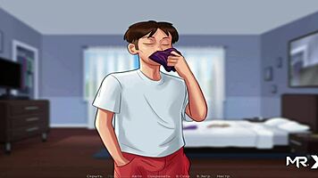 in summertimesaga, the first slit you see is in episode 1 scene 37