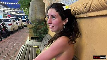 CUTE GIRL GETS PICKED UP ON STREET FOR ROUGH FUCKING