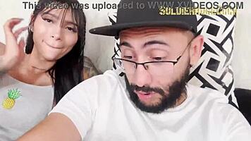 Just Arrived and Already Craving My Huge Cock in Her Tight Pussy!