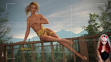 dreamland ep 16, umm, outdoor footjob by blonde, so hot!