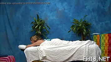 Sexy 18-Year-Old Gets Fucked Hard By Massage Therapist!
