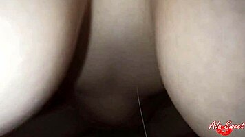 Curvy Step Sister Rides Cock Perfectly Until Messy Creampie