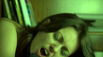 Cute miriam prado gets clothes ripped and shaved pussy licked in library cumshot scene