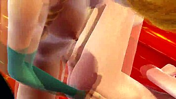 ¡Ey, mira este triple futa con Anna, Elsa y Ariel en porno 3D! 😍