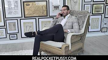 Diana Grace gets tutored in controversial freeuse fantasy methods by realpocketpussy.