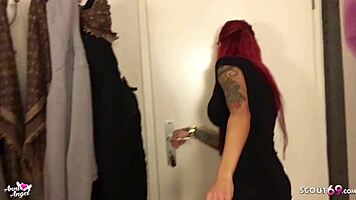 Rothaarige Deutsche teen 18+ bangs for cash with strangers in hardcore doggystyle